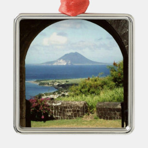 View from Brimstone Hill Fortress Metal Ornament
