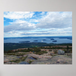 View From Cadillac Mountain Poster