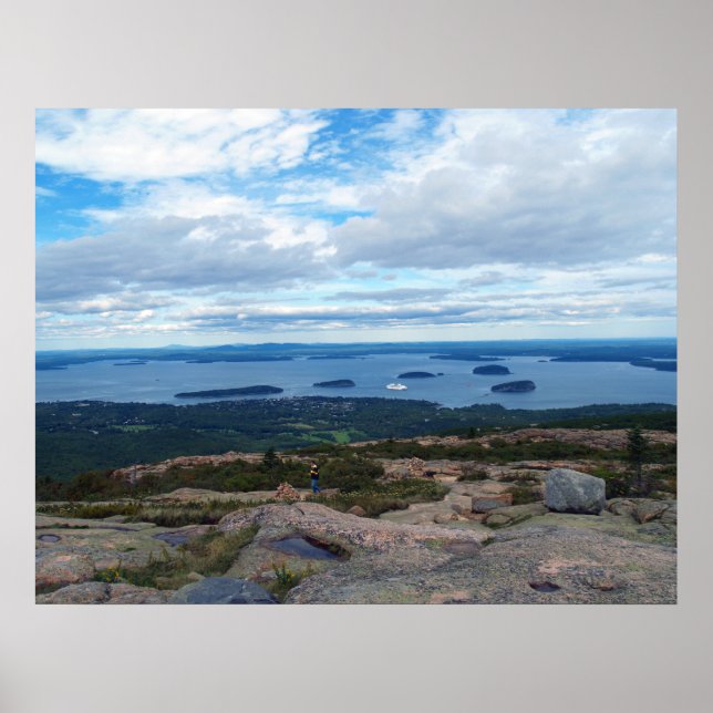 View From Cadillac Mountain Poster (Front)