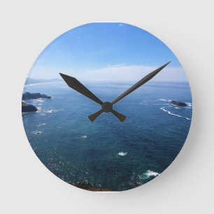 View from Cape Foulweather, Newport, Oregon Round Clock