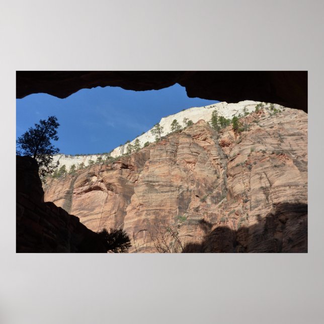 View from Devil's Staircase at Zion National Park Poster (Front)