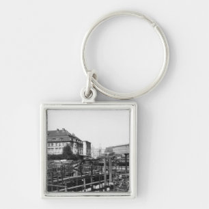 View from 'Fischerinsel', Berlin, c.1910 Key Ring