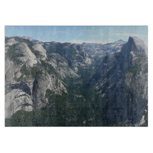 View from Glacier Point in Yosemite National Park Cutting Board