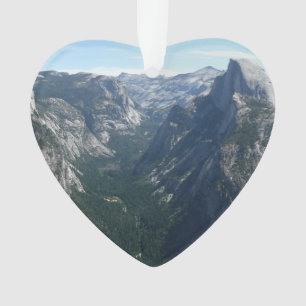 View from Glacier Point in Yosemite National Park Ornament