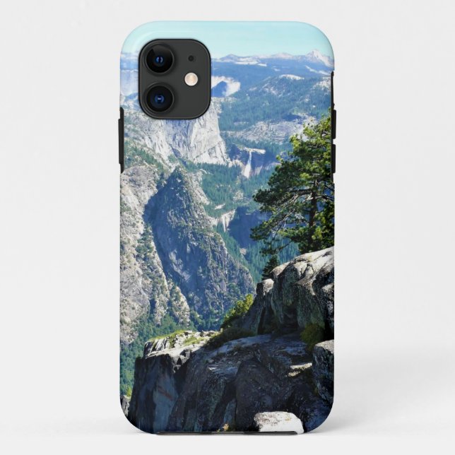 View from Glacier Point, Yosemite, CA Case-Mate iPhone Case (Back)