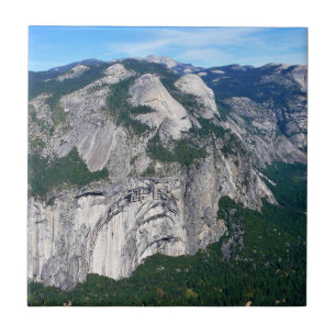 View from Glacier Point, Yosemite, CA Ceramic Tile