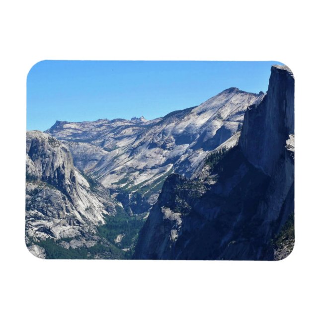 View from Glacier Point, Yosemite, CA Magnet (Horizontal)