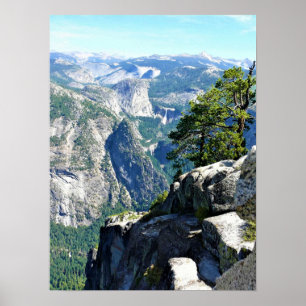 View from Glacier Point, Yosemite, CA Poster