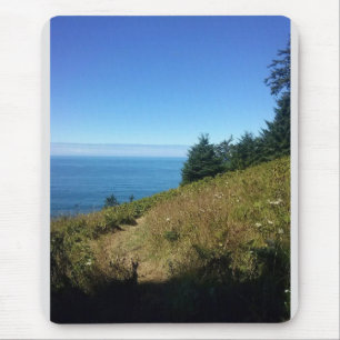 View from Hart's Cove Trail, Oregon Coast Mouse Pad