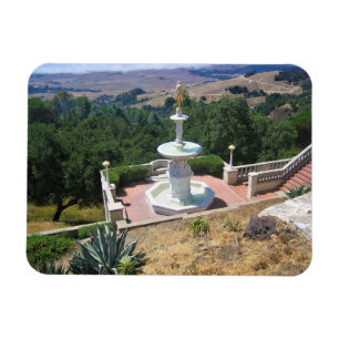 View from Hearst Castle, San Simeon, California Magnet