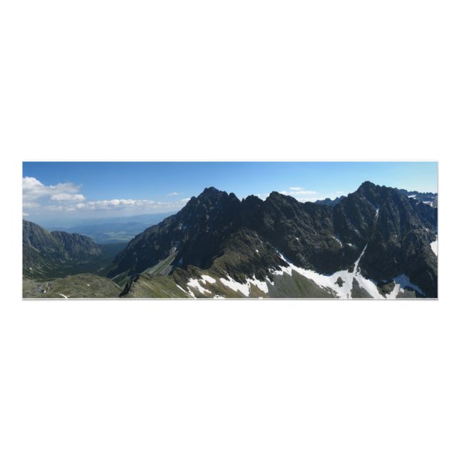 View from Koprowa Pass, Tatras Photo Print (Front)