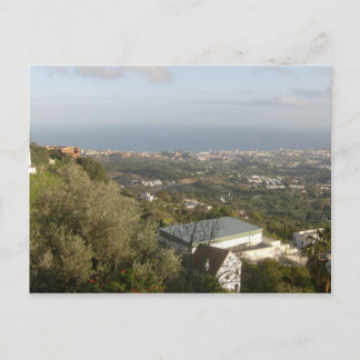 View from Mijas, Spain Postcard