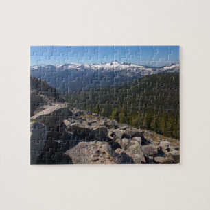 View from Mitchell Peak at Sequoia National Park Jigsaw Puzzle