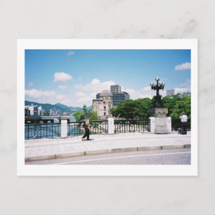 View from Motoyasu Bridge: Hiroshima Postcard