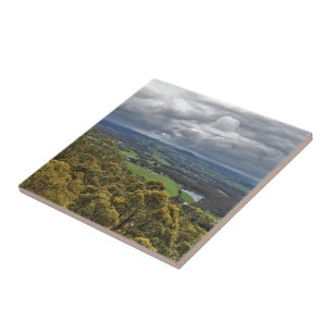 View from Mount Buninyong Ceramic Tile