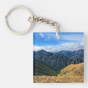 View from Mount Howard Summit, OR Key Ring