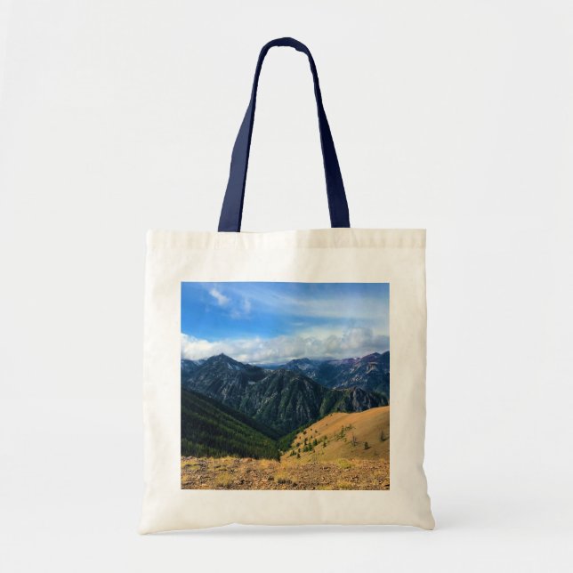 View from Mount Howard Summit, OR Tote Bag (Front)
