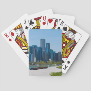 View From Navy Pier Playing Cards