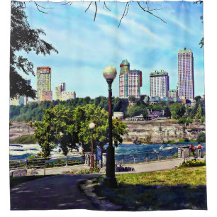 View From Niagara Falls State Park Shower Curtain
