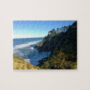 View from North Head Lighthouse, Washington Jigsaw Puzzle