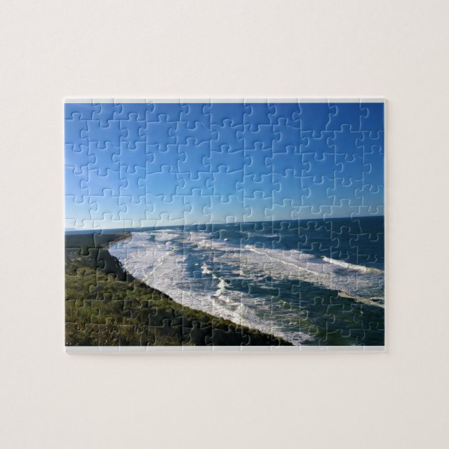View from North Head Lighthouse, Washington Jigsaw Puzzle (Horizontal)