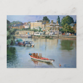 View from Richmond Bridge, Richmond-upon-Thames Postcard
