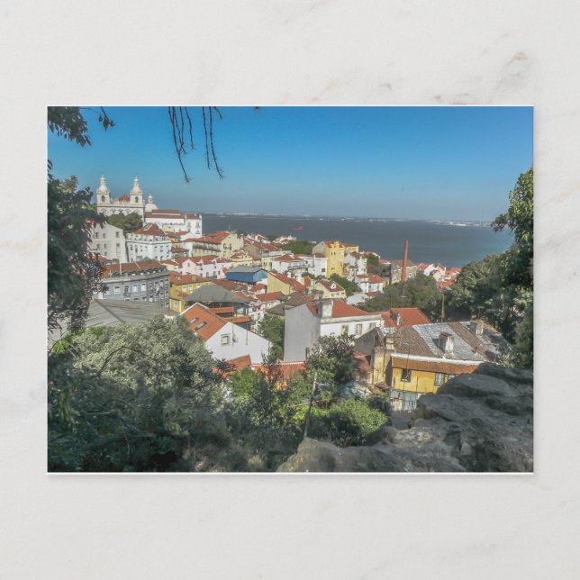 View from Sao Jorge Castle, Portugal - Postcard (Front)