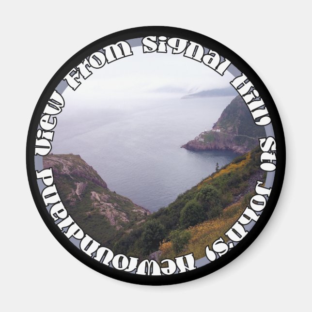 View From Signal Hill 1 Magnet (Front)