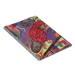"View From Space Ship" Abstract Notebook