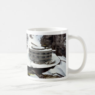 View from summit, Mt. Pilatus, Switzerland Europe Coffee Mug
