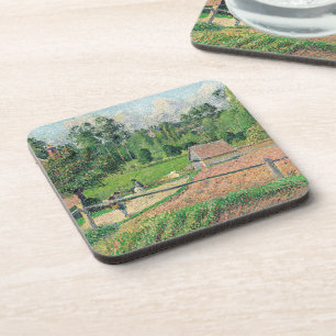 View from the Artist's Window Camille Pissarro   Coaster