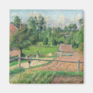 View from the Artist's Window Camille Pissarro Magnet
