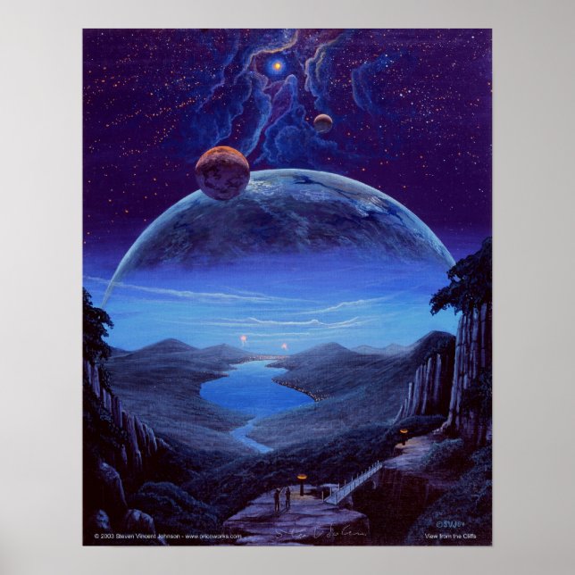 View From the Cliffs Poster (Front)