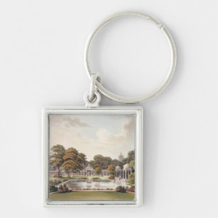 View from the dome, Brighton Pavilion, engraved by Key Ring