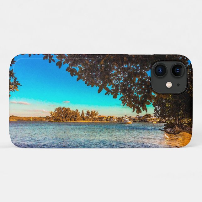 View from the Lagoon Case-Mate iPhone Case (Back (Horizontal))