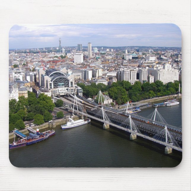 View from the London Eye Mouse Pad (Front)