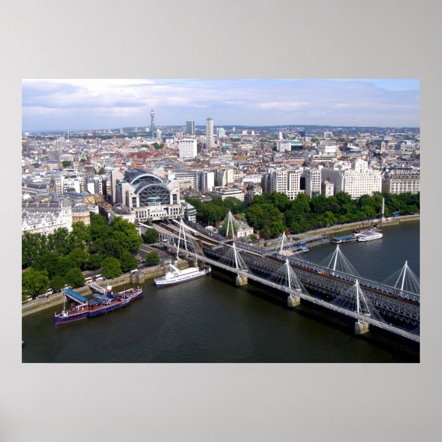 View from the London Eye Poster (Front)