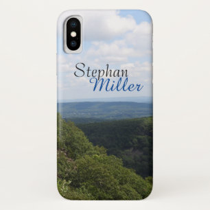 View From the Mountain Top, Clouds iPhone X Case