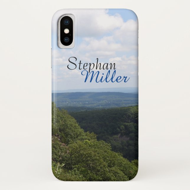 View From the Mountain Top, Clouds Case-Mate iPhone Case (Back)