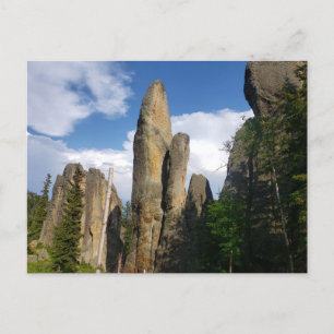 View from the Needles Highway, South Dakota Postcard