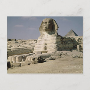View from the north east of the Sphinx Postcard