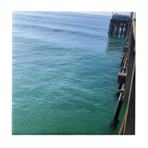 View from the Pier, Newport Beach, California Ceramic Tile