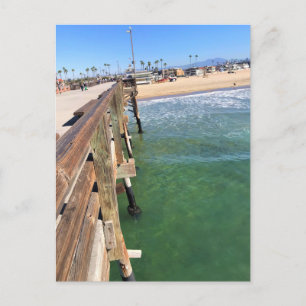 View from the Pier, Newport Beach, California Postcard