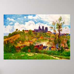 View From the Plain Poster (in many sizes)