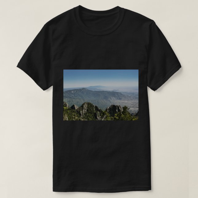 View From The Sandia Mountains 4 T-Shirt (Design Front)