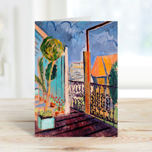 View from the Studio Window   Isaac Grünewald Card