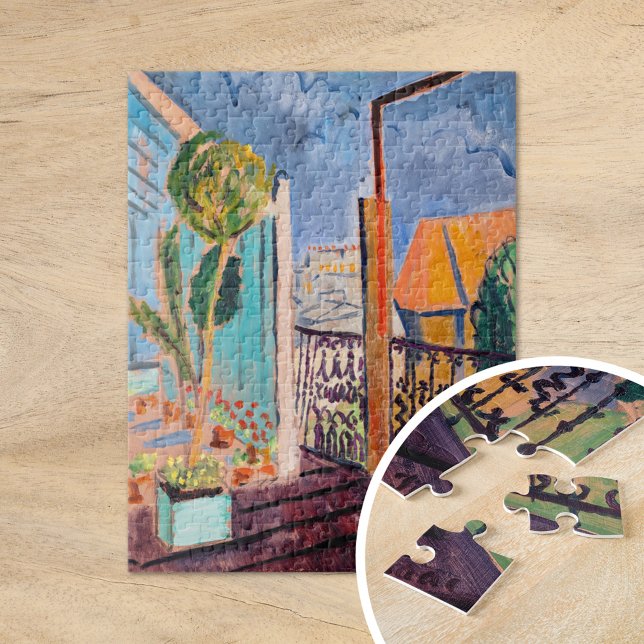 View from the Studio Window | Isaac Grünewald Jigsaw Puzzle (Creator Uploaded)