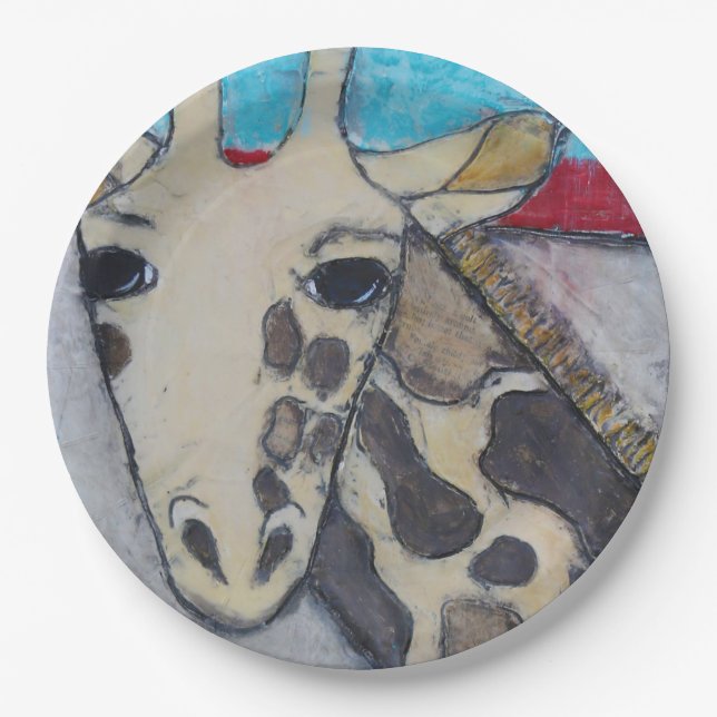 View From The Top 9" Paper Plate (Front)