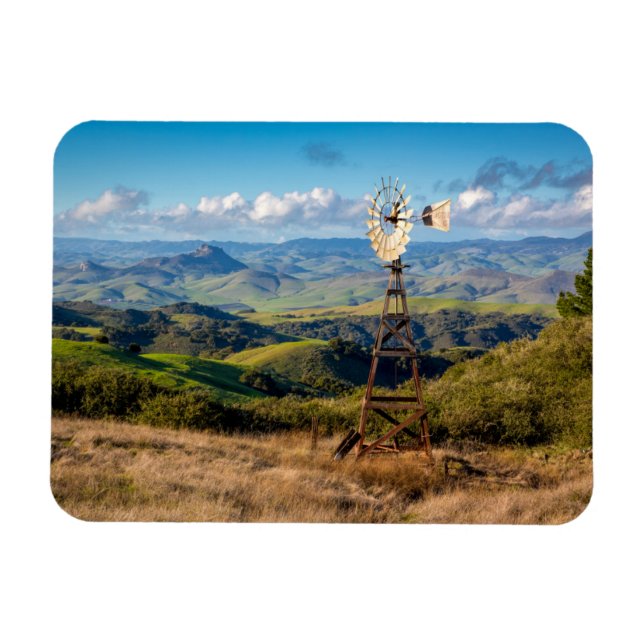 View From The Top of the Mountains Magnet (Horizontal)