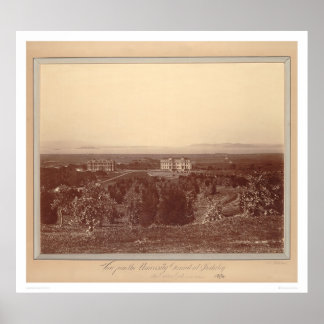View from the University grounds at Berkeley(1337) Poster